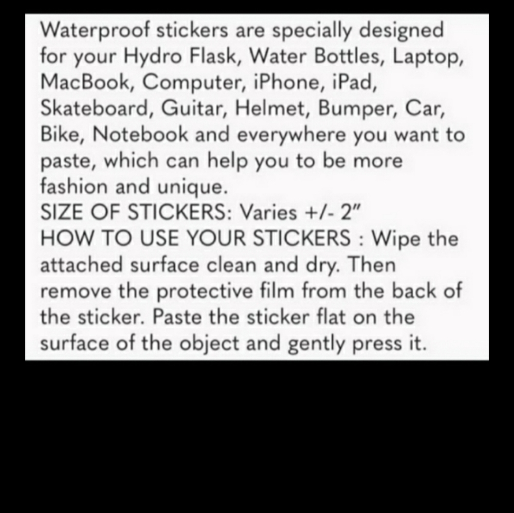 10/$10 STAR WARS waterproof Sticker - Picture 3 of 7